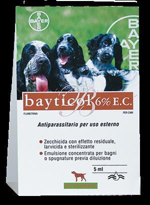 BAYTICOL 6% EC*FL VET   5 ML