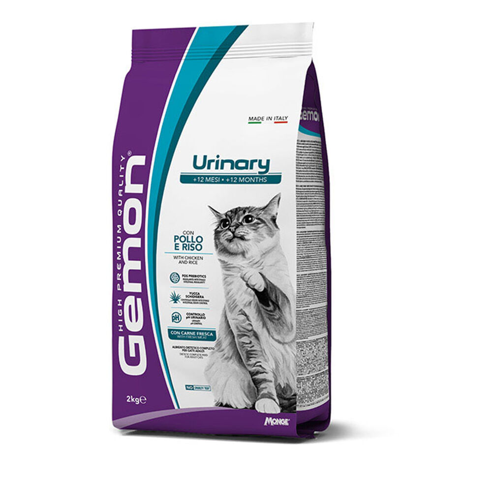 GEMON GATTO URINARY POLLO RISO 2KG