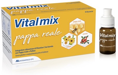 Vitalmix Pappa Reale Integratore Energetico 10 Flaconcini