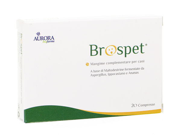Brospet Integratore Drenante Cane 20 Compresse
