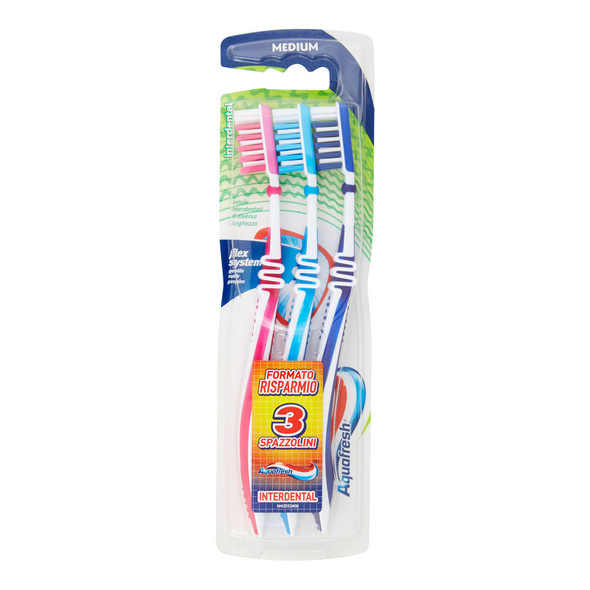AQUAFRESH SPAZ INTERDENT TRI/PACC