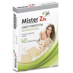 Mister Zzz Cerotti Antizanzare Protezione Naturale 40 Pezzi