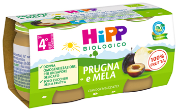 OMO HIPP Prugna/Mela 2x80g