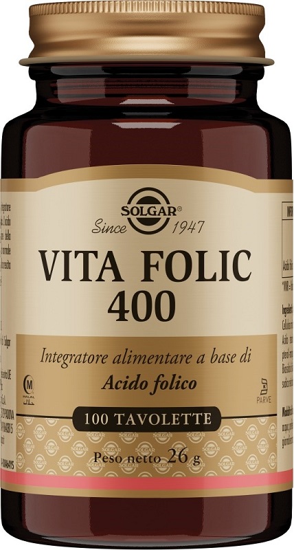 VITA FOLIC*400 100 Tav. SOLGAR