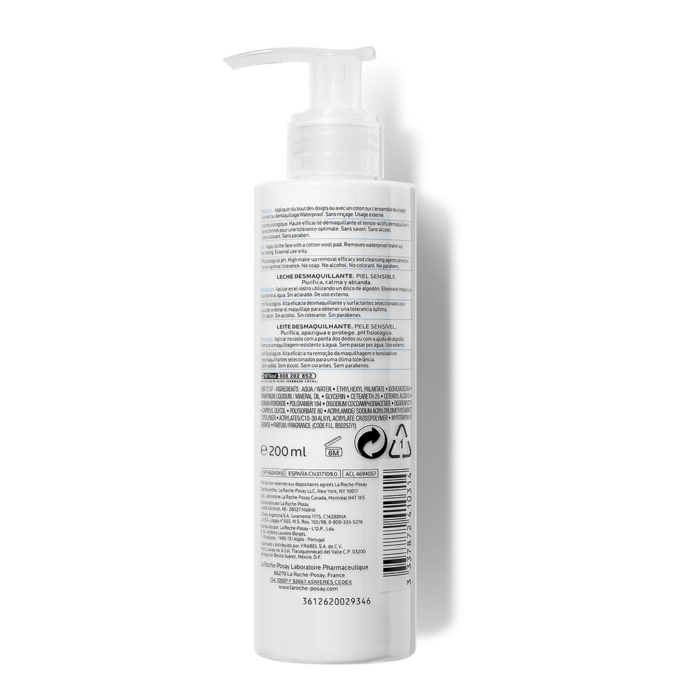 La Roche Posay Physiological Cleansers Latte Struccante Viso Occhi 200 ml