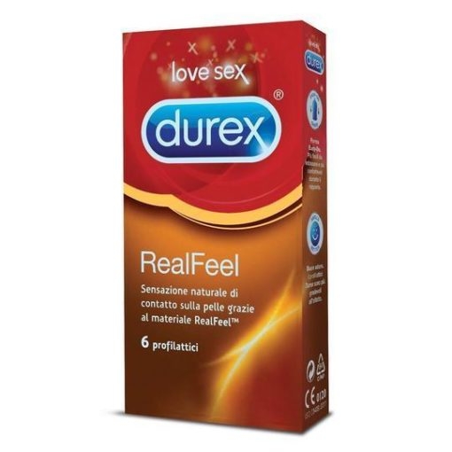 Durex Real Feel Profilattici Sottili 6 Pezzi