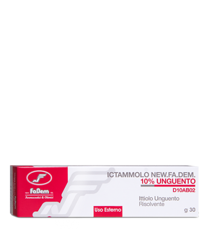 Ictammolo New Fadem 10% Unguento Barattolo 1000 g