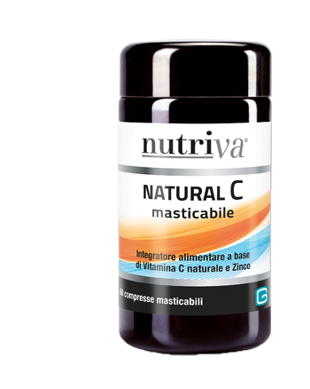 Nutriva Natural C Integratore 60 Compresse Masticabile