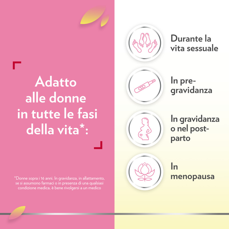 Gyno Canesflora Integratore alimentare per il benessere intimo femminile e il mantenimento della flora vaginale, con Vitamina B2 e lactobacilli, 30 capsule
