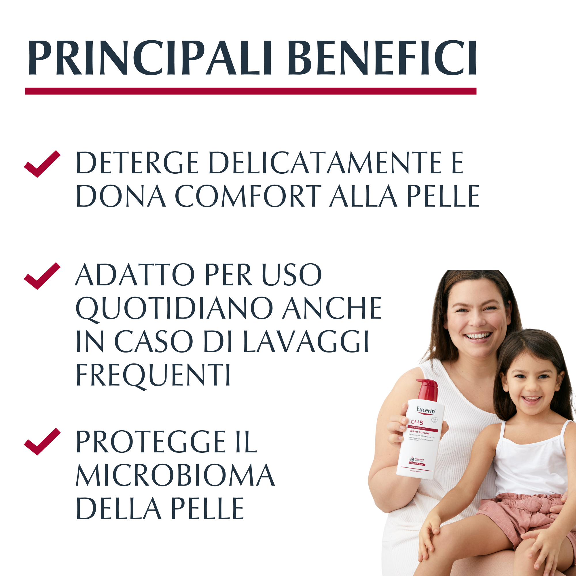 Eucerin pH5 Detergente Fluido Viso e Corpo Pelle Sensibile 400 ml