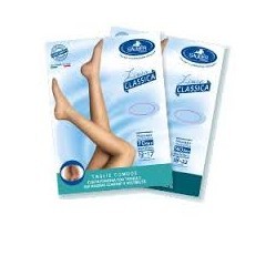 Sauber Linea Classica Collant in Maglia Liscia 100 Den Colore Glacé Taglia 2