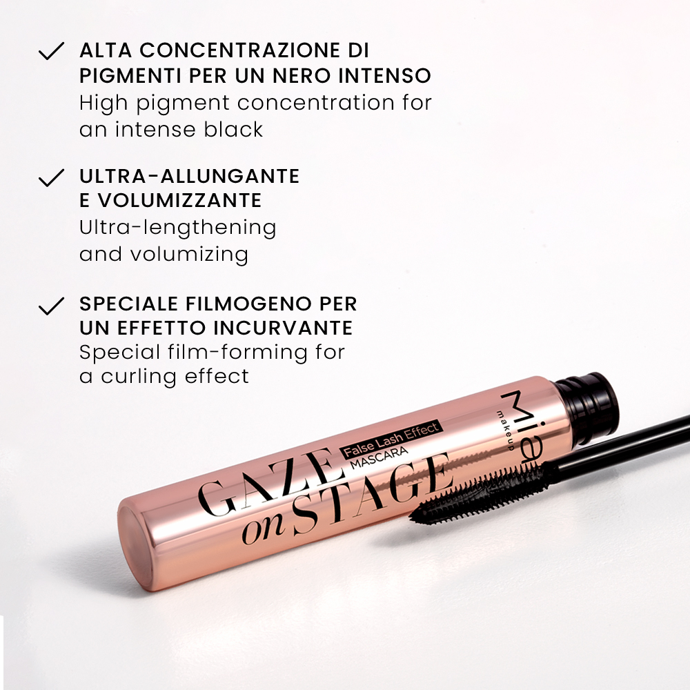 Mia Makeup - Gaze On Stage - Mascara 3D Effetto Ciglia Finte