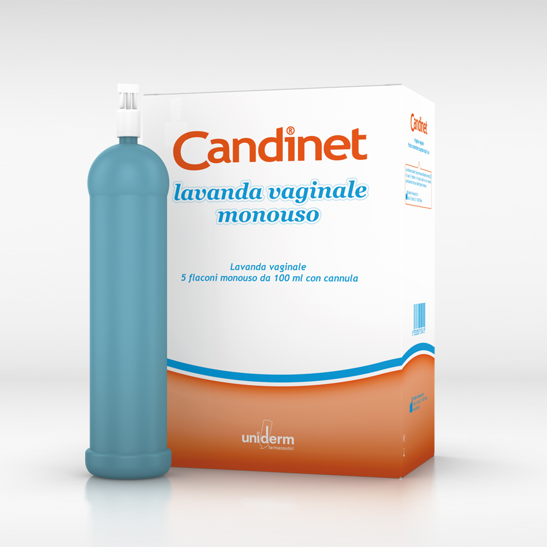 Candinet Lavanda Vaginale Monouso 5 Flaconi Con Cannula