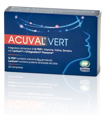 Acuval Vert Integratore Antiossidante 20 Compresse