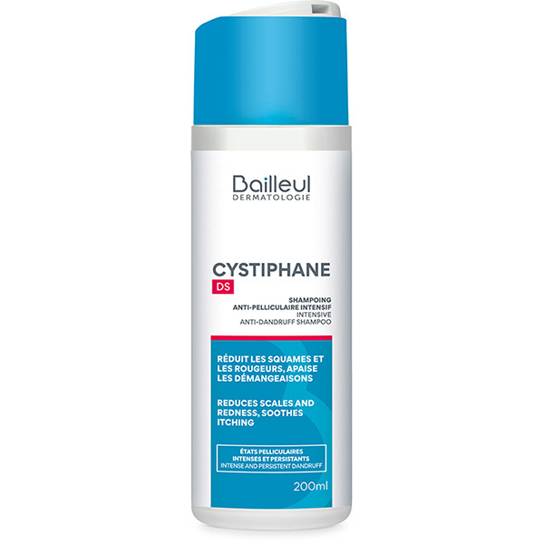 Cystiphane Ds Shampoo Antiforfora Intensivo contro la forfora intensa e persistente per ridurre prurito, desquamazione e arrossamento del cuoio capelluto 200 ml