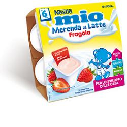 MIO MERENDA FRAGOLA 4 X 100 G