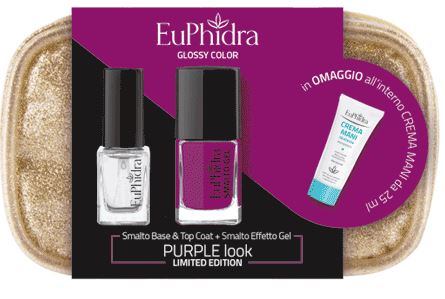 EUPHIDRA GLOSSY COLOR PURPLE LOOK