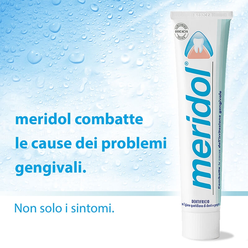 Meridol Whitening Dentifricio Sbiancante Protezione Gengive 75ml
