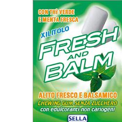 Fresh And Balm Chewing Gum Con Xilitolo 28 g