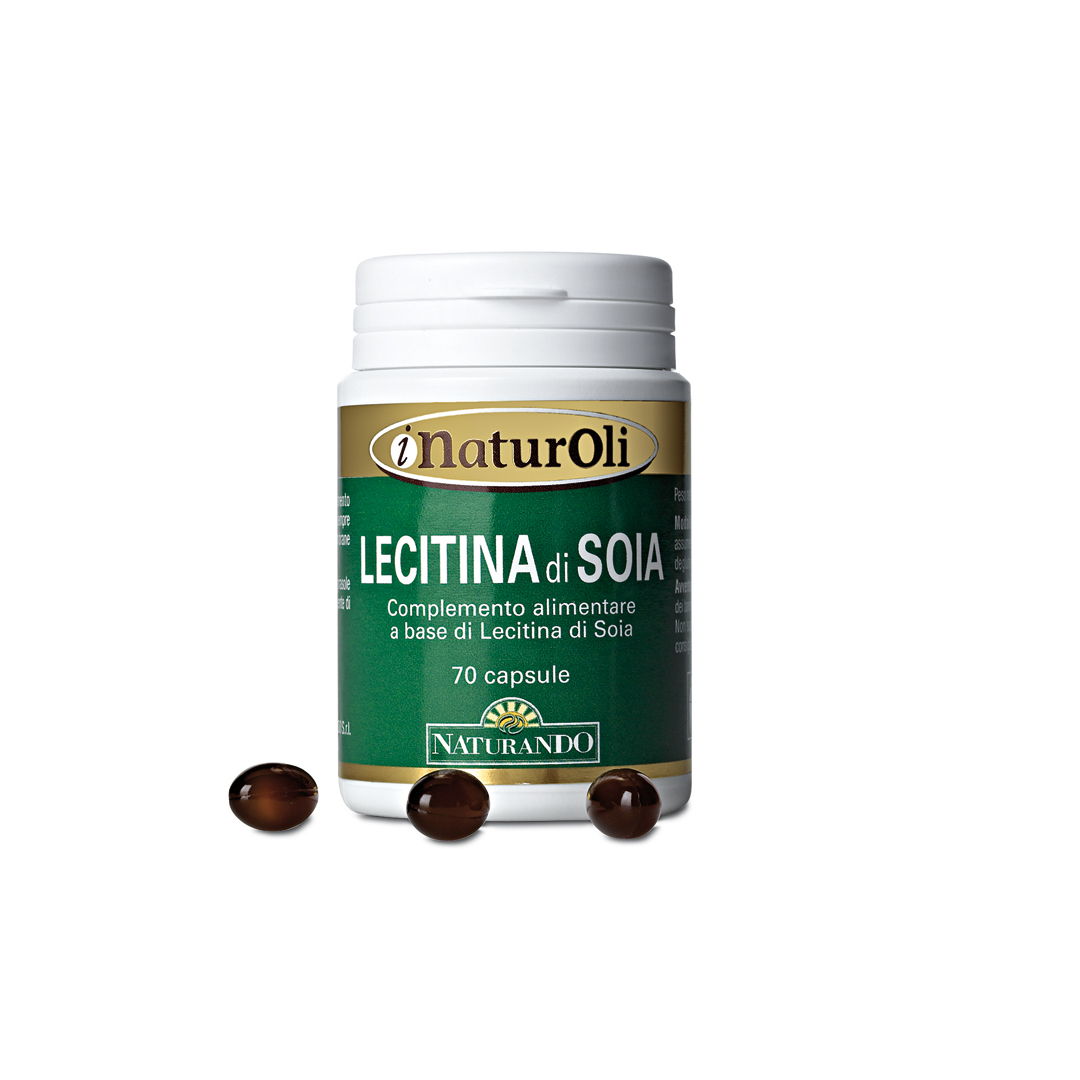 Naturando Lecitina Di Soia Integratore 70 Capsule