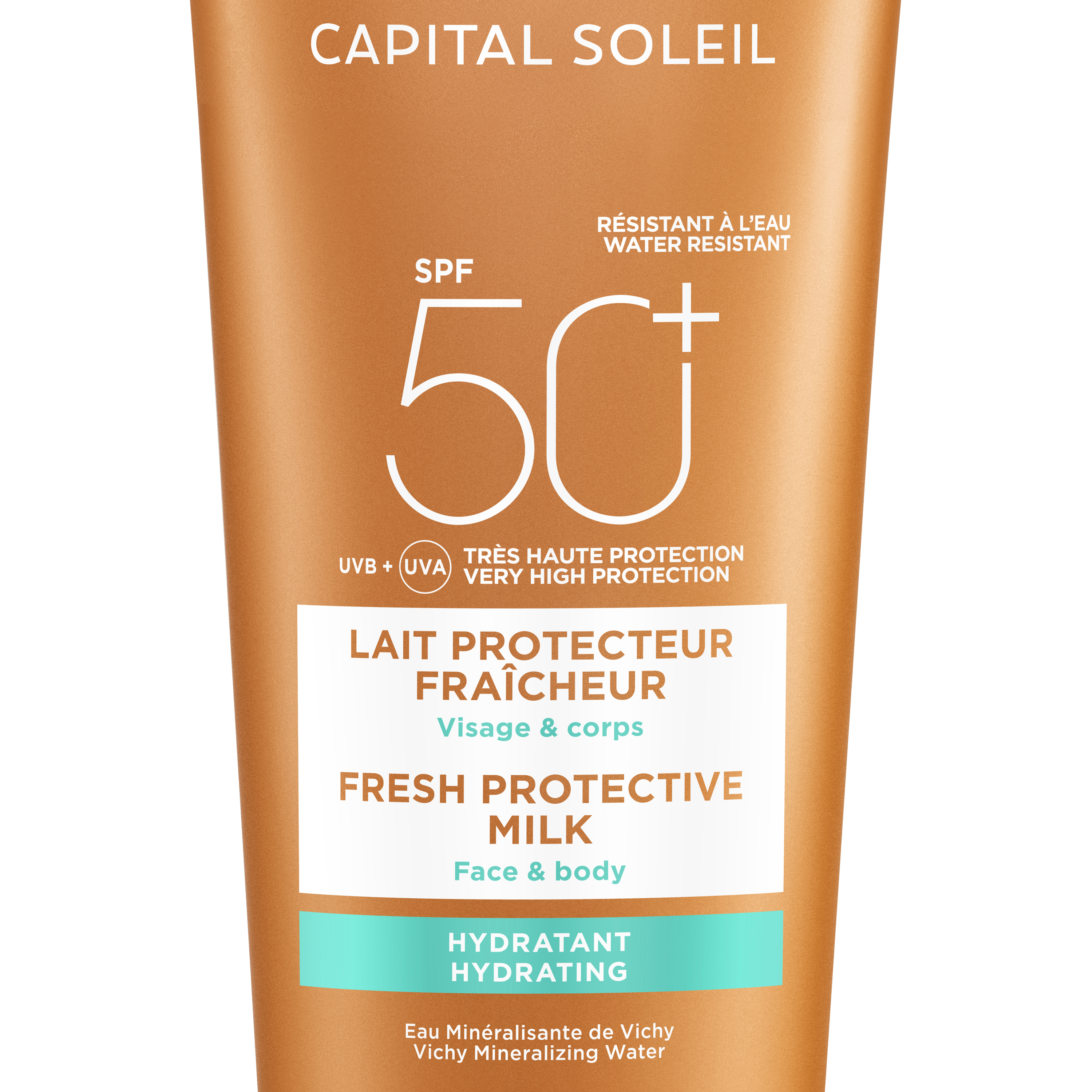 Vichy - Idéal Soleil Latte Fresco Idratante SPF50+ Protezione Viso E Corpo 300 ml