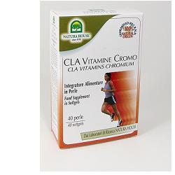CLA VITAMINE CROMO 40 PERLE
