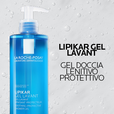 La Roche-Posay Lipikar - Gel Lavant Gel Doccia Detergente Delicato Per Pelle Secca E Sensibile 400 ml