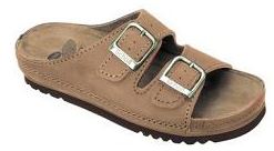 AIRBAG Sandali Nubuck Cuoio s/cint.42