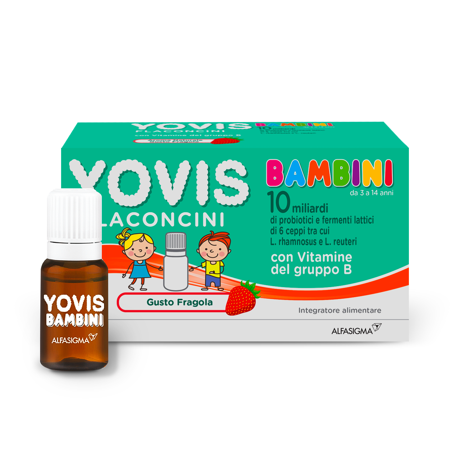 YOVIS BAMBINI FRAGOLA 100ML NF