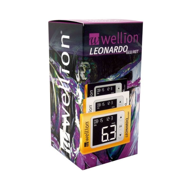 WELLION LEONARDO GLU/KET GLICEMIA e CHETONURIA