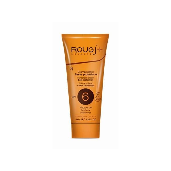 Rougj+ SPF6 Crema solare bassa protezione 100ml
