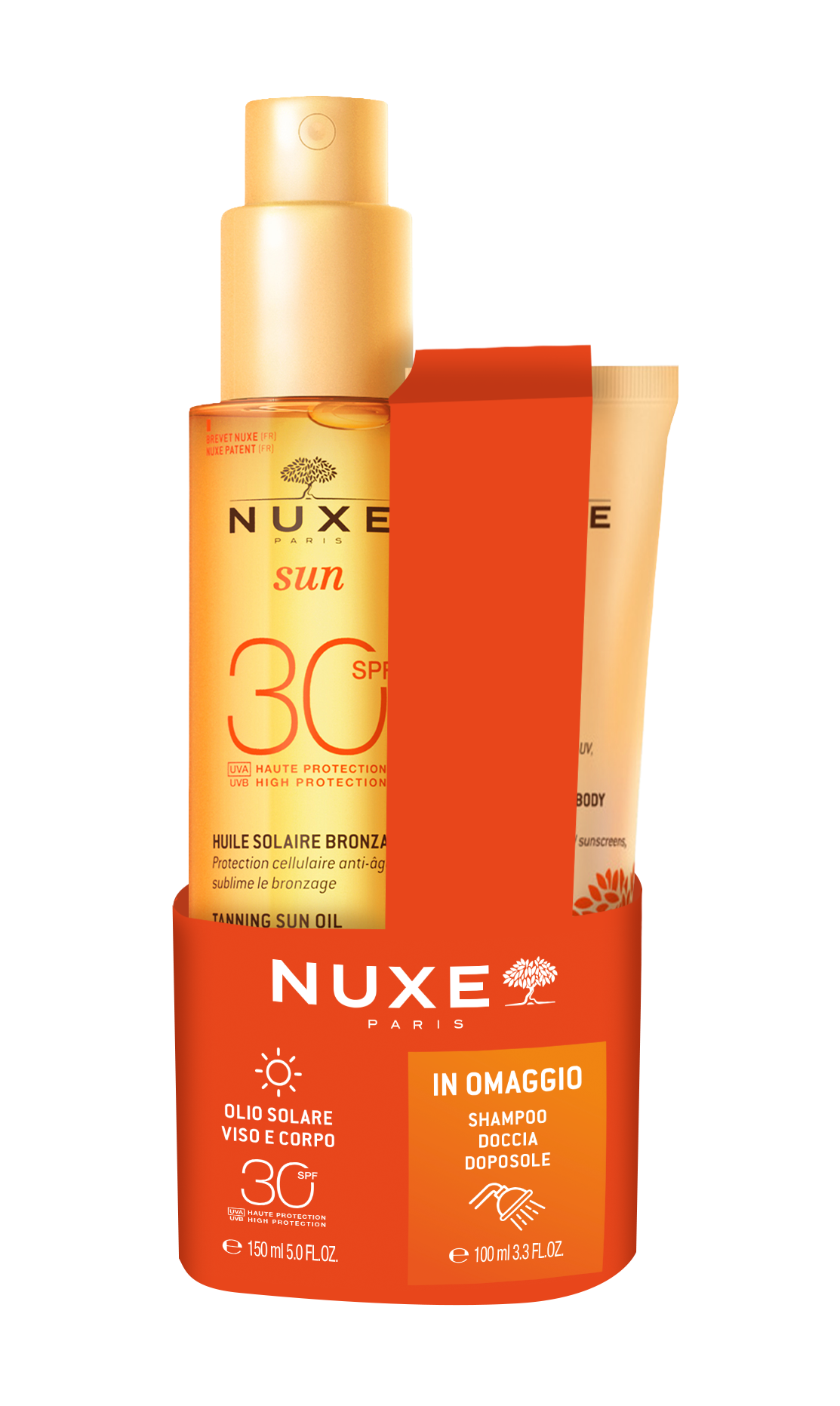 NUXE SUN OLIO SPF30+SHDOC DSOL