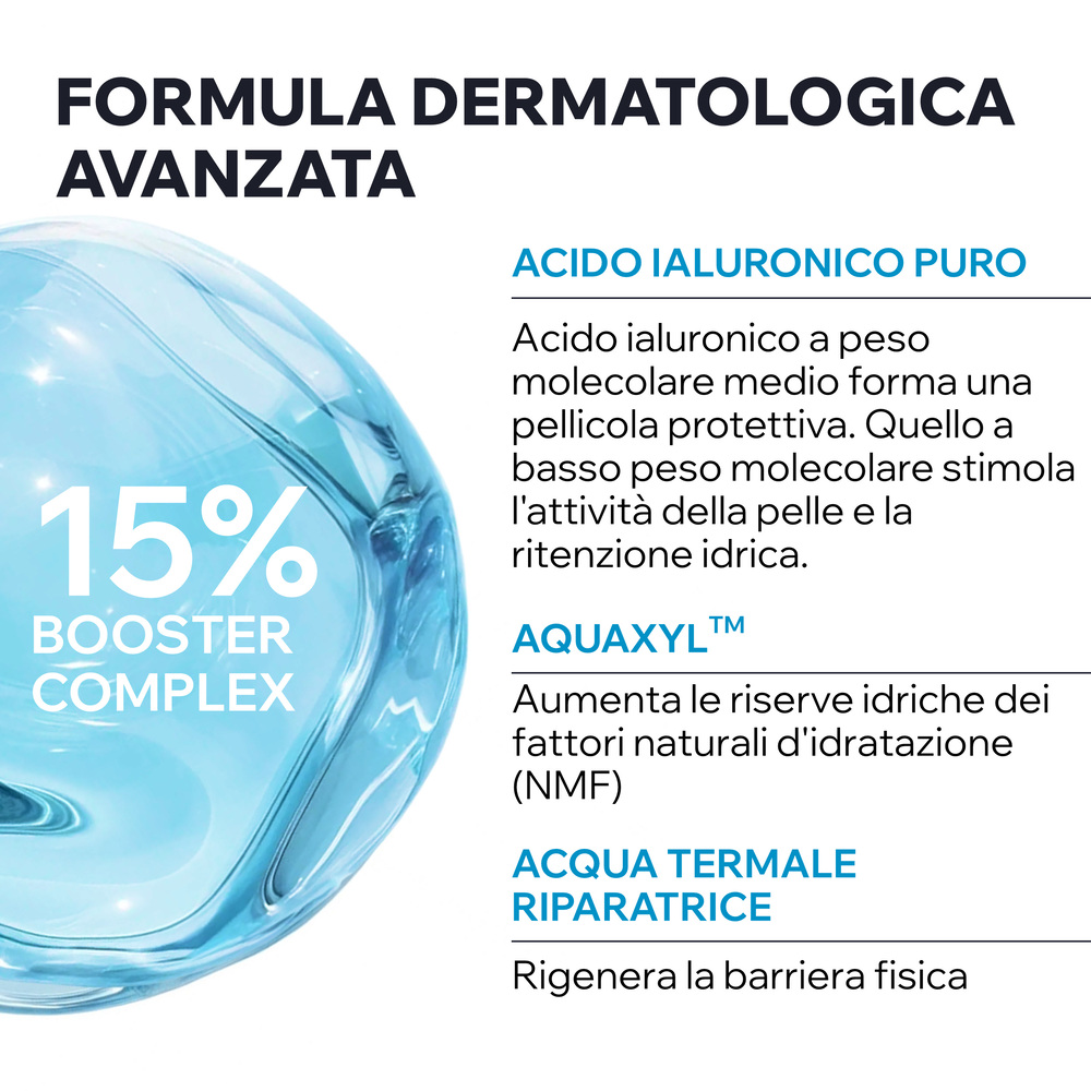 Uriage - Eau Thermale - Siero Booster H.A. Idratante Con Acido Ialuronico 30 ml