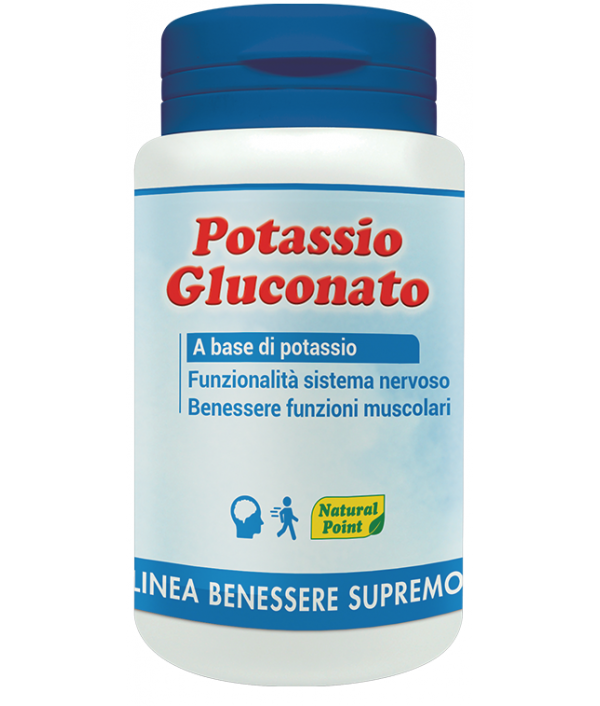Natural Point Potassio Gluconato Integratore 90 Compresse