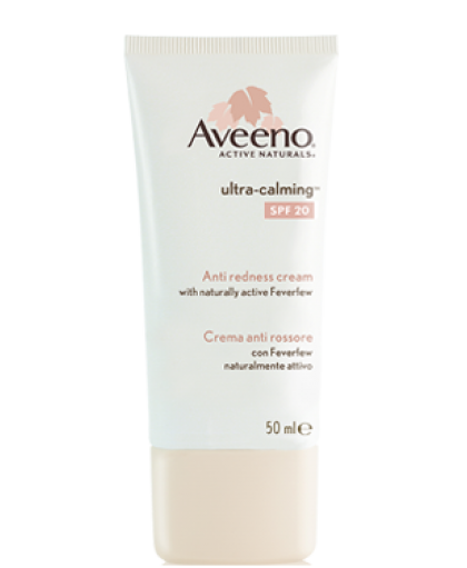 Aveeno Ultra-calming Crema Antirossore SPF 20 Pelle Sensibile 50 Ml
