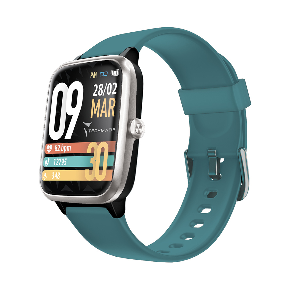 MOVE SMARTWATCH PETROL SILVER