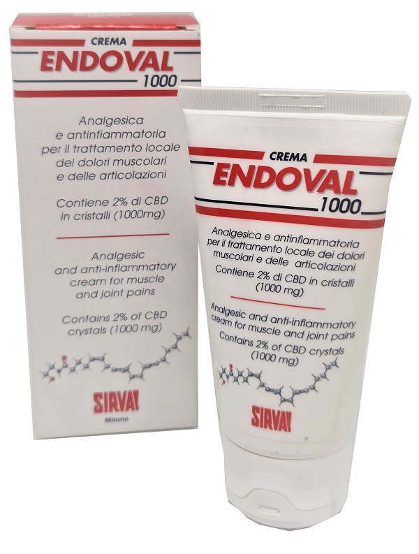 ENDOVAL 1000 Crema 2% CBD 50g