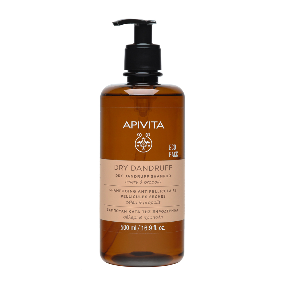 Apivita Dry Dandruff - Shampoo Antiforfora Per Cuoio Capelluto Secco 500 ml
