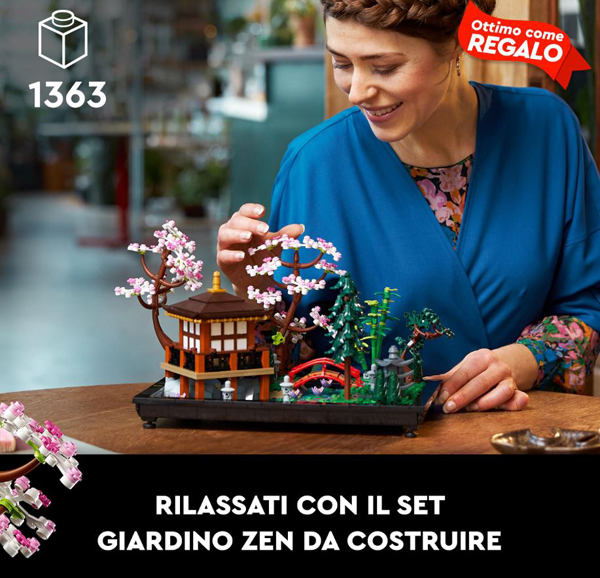 LEGO ICONS GIARDINO TRANQUILLO