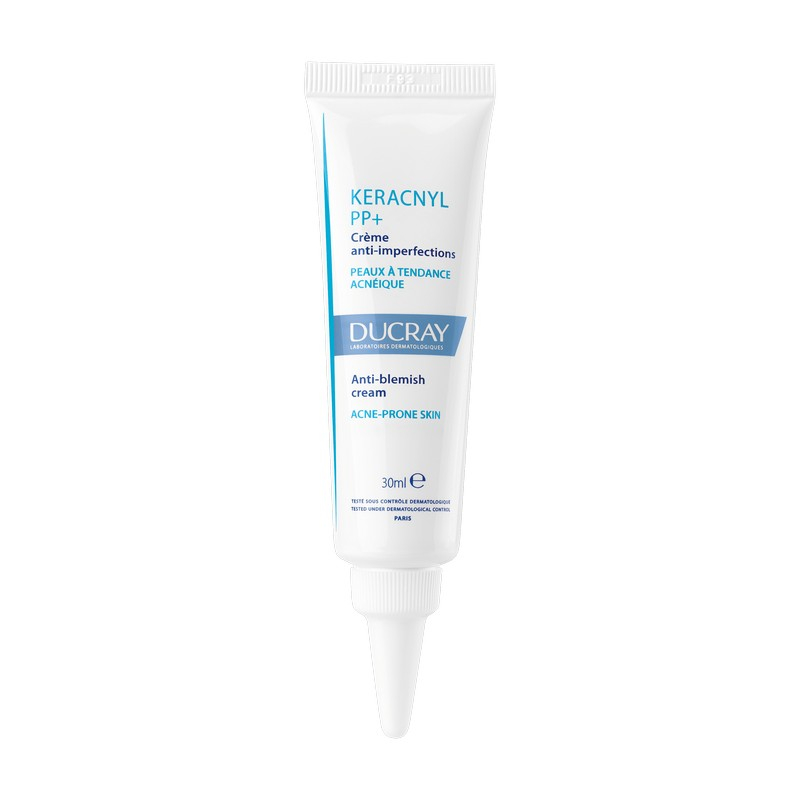 Ducray Keracnyl  PP+ Crema anti-imperfezioni, pelle grassa a tendenza acneica, 30ml 