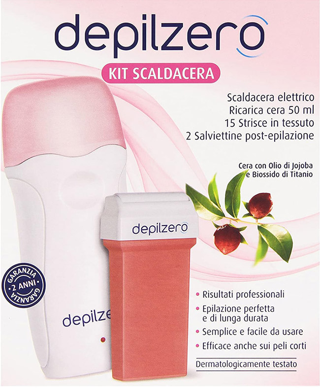 DEPILZERO KIT SCALDACERA+RIC