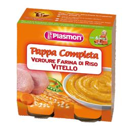 Plasmon Omogenizzato Viello e Verdure 2 Vasetti da 190 g