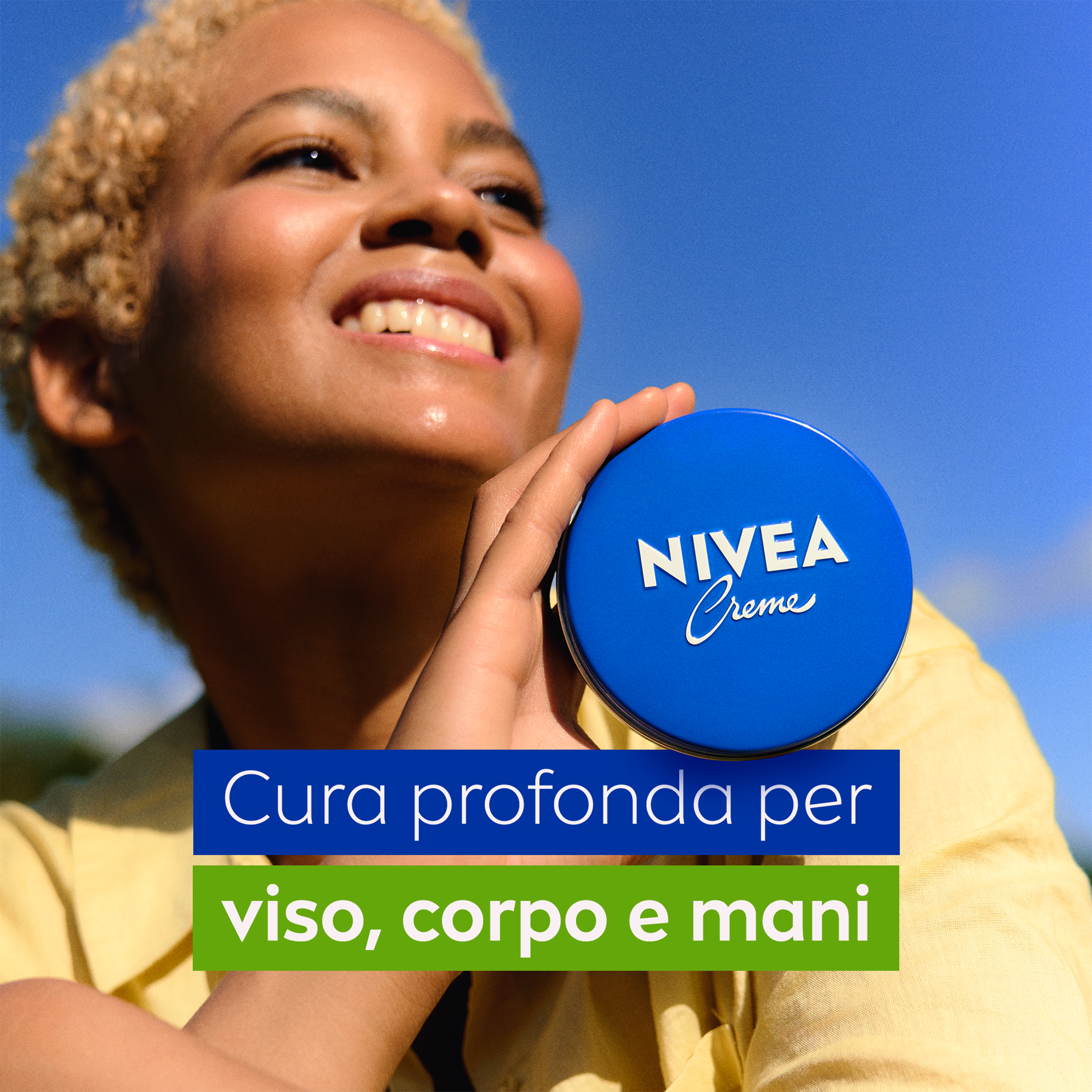 Nivea Creme 150 ml, Crema idratante corpo, viso e mani multiuso con Eucerit, Glicerina e Pantenolo