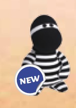 WARMIES Peluche Socky Bandito