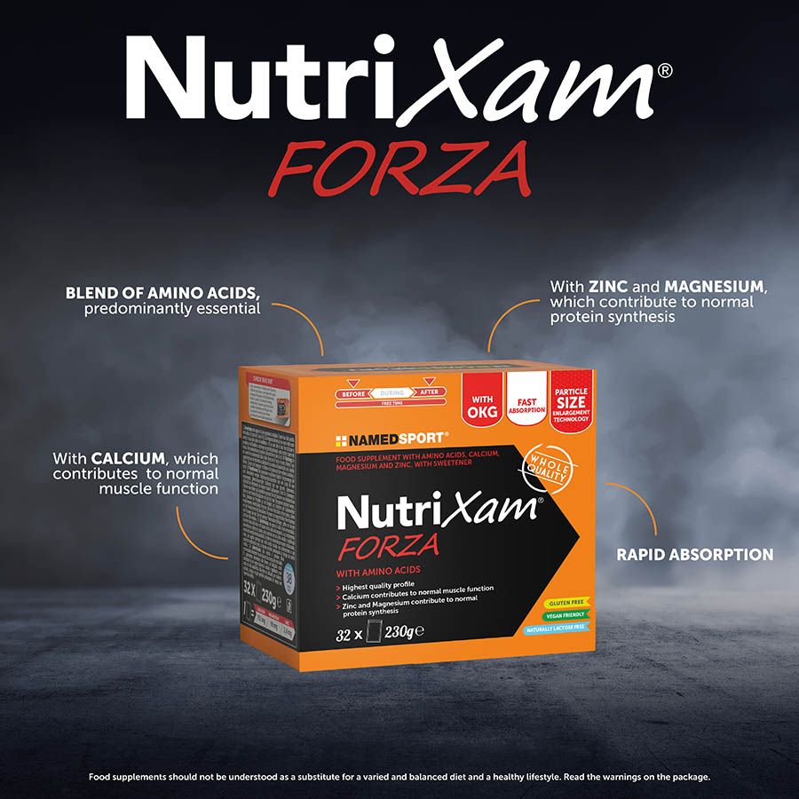 Named Sport NutriXam Forza - Integratore Di Aminoacidi 32 Bustine