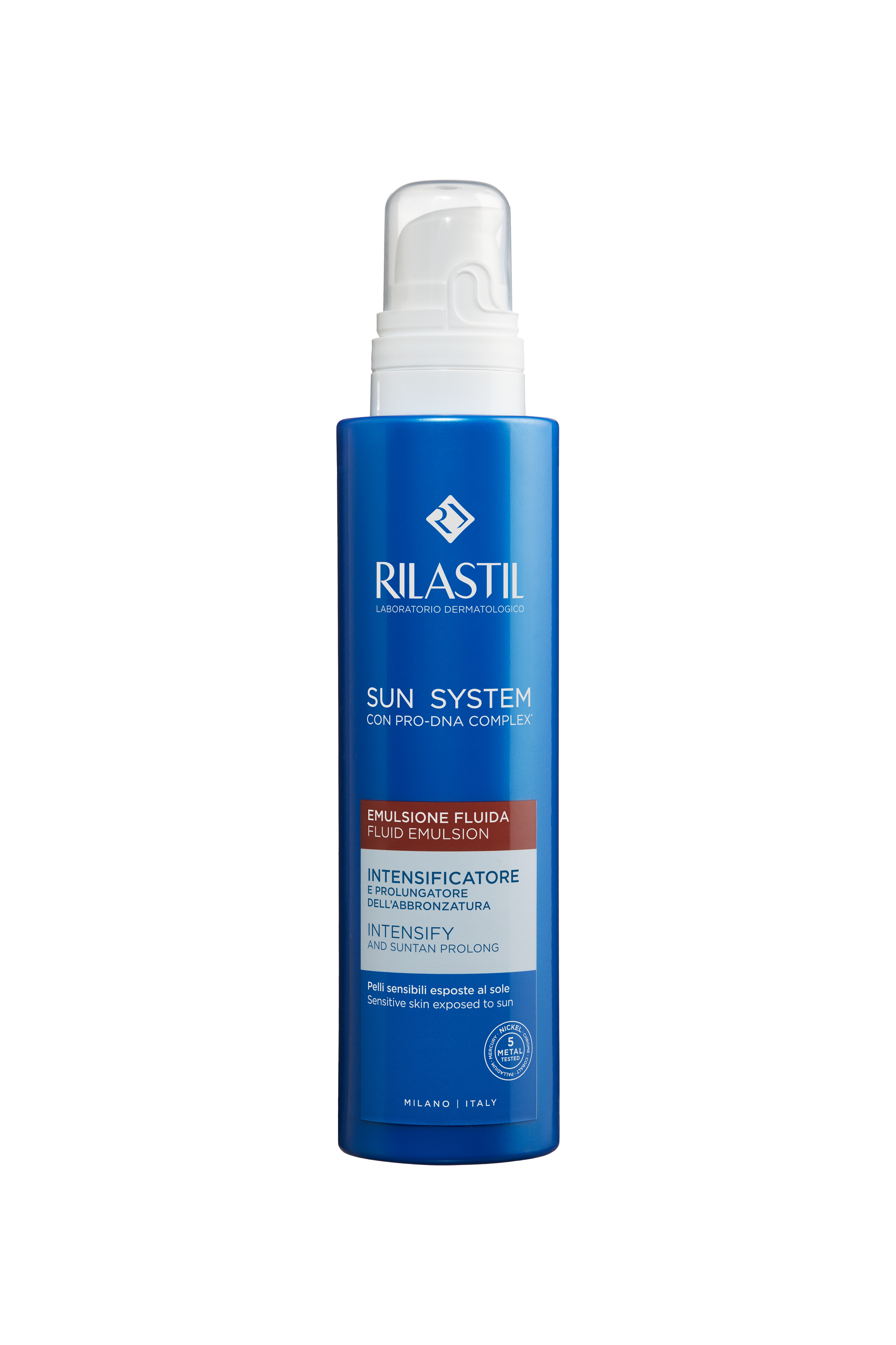 Rilastil Sun System - Emulsione Fluida Intensificatore E Prolungatore Dell'Abbronzatura 200 ml