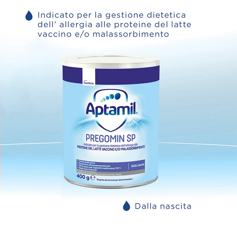 Aptamil Pregomin Latte Speciale con Siero di Proteine 400 g