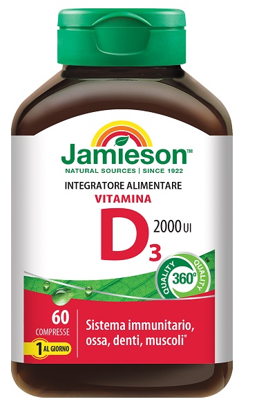 JAMIESON VIT D3 2000UI 60CPR