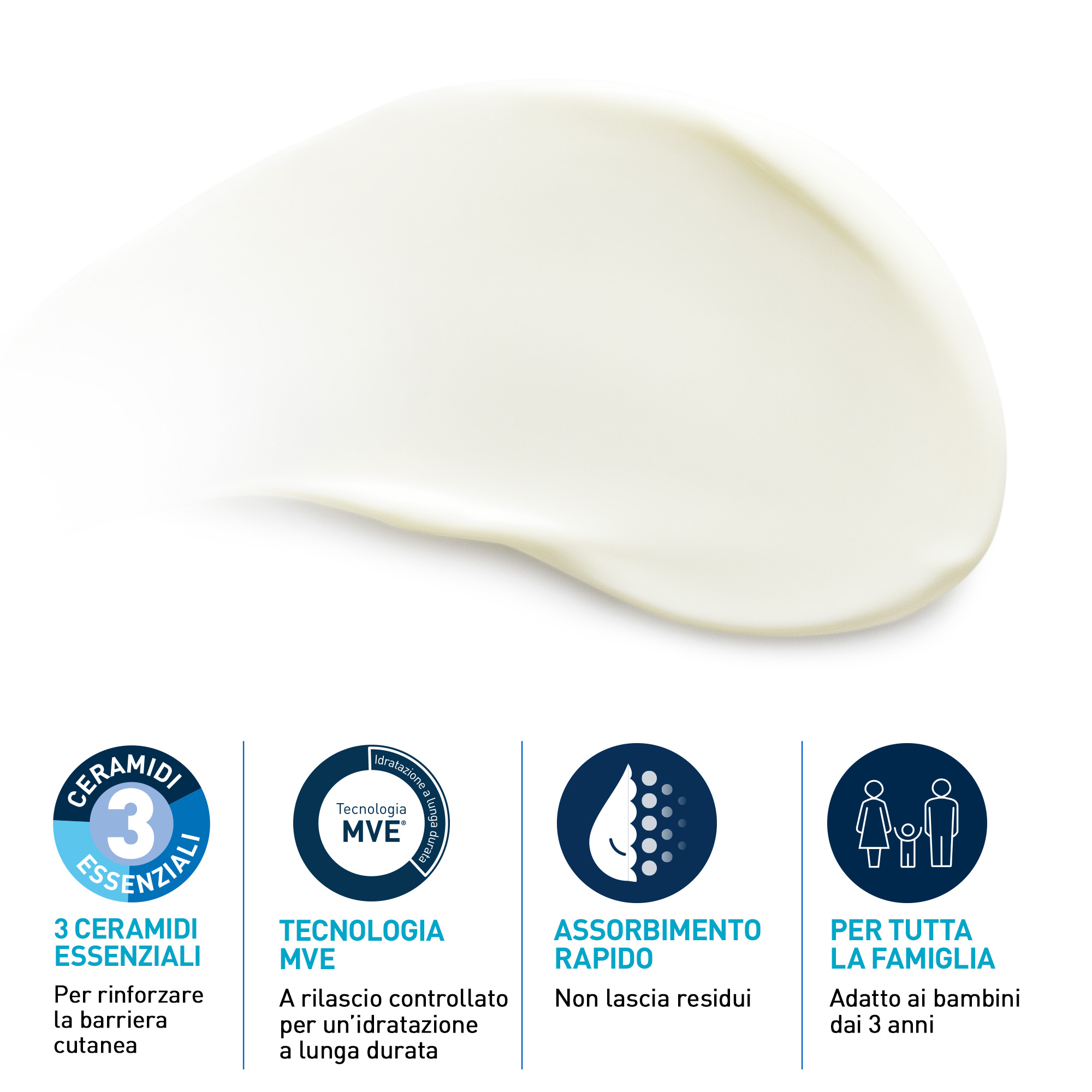 Cerave - Protezione Solare Idratante Invisibile Viso E Corpo SPF50+​ Per Pelli Da Normali A Secche 177 ml