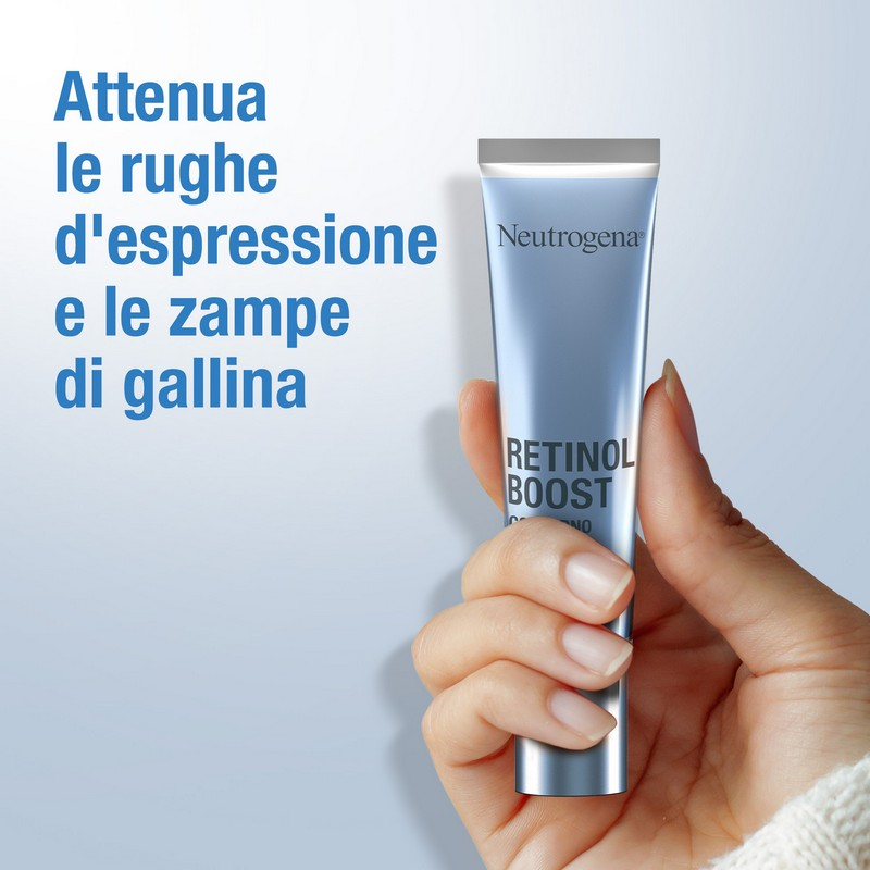 Neutrogena Retinol Boost Crema Contorno Occhi con Retinolo Puro e Acido Ialuronico - 15ml